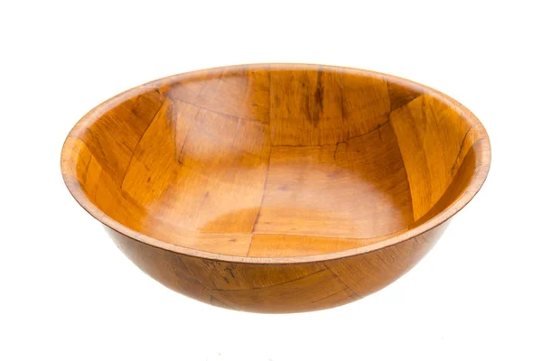 Oriental wood bowl — Stock Photo, Image