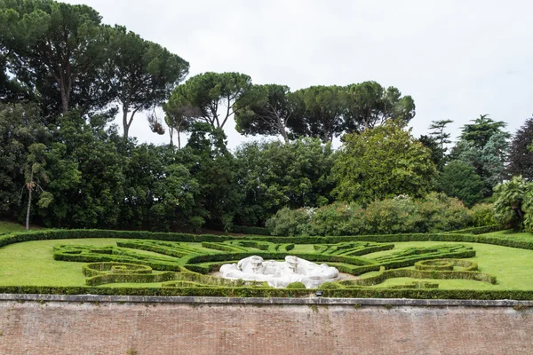 梵蒂冈花园、 罗马 — 图库照片