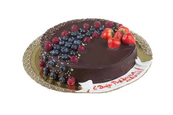 Çikolatalı mousse kek — Stok fotoğraf