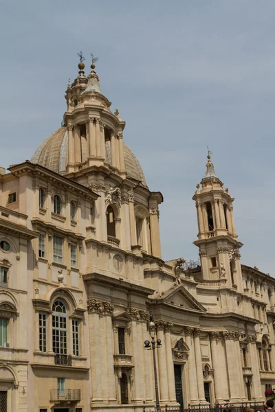 Sant'Agnese in Agone in Piazza Navona, Roma, Italia — Foto Stock