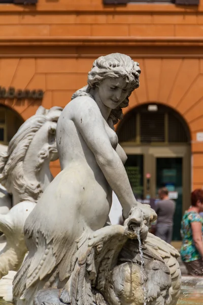 Piazza Navona, Roma, İtalya — Stok fotoğraf