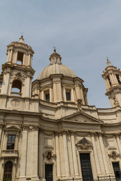 Saint Agnese in Agone in Piazza Navona, Roma, Itália — Fotografia de Stock