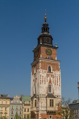 krakow ana Meydanı Belediye kule