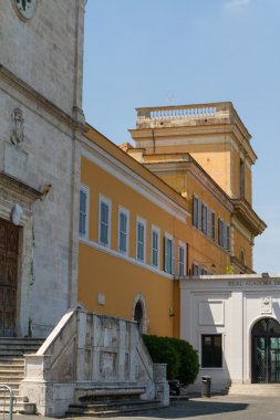 Roma, İtalya. eski şehrin tipik mimari detaylar