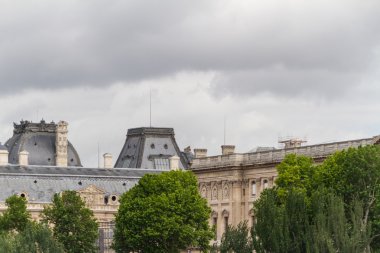 Tarihi bina Paris'te Fransa