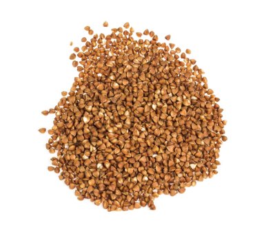 beyaz arkaplanda karabuğday