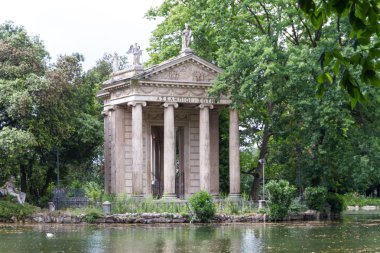 Villa borghese Bahçe, Roma, İtalya