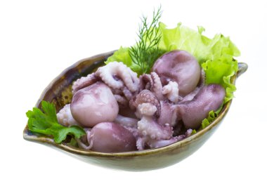 marine edilmiş ahtapot