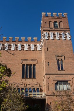 Barcelona ciudadela üç dragon castle domenech tarafından ben montaner bir