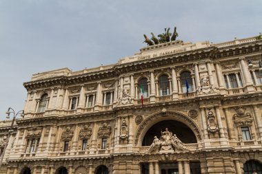 Roma, İtalya. eski şehrin tipik mimari detaylar