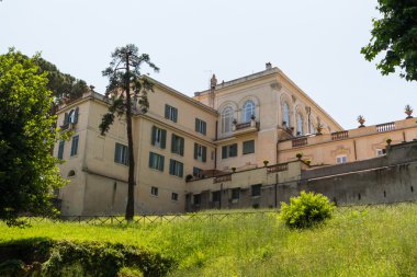 Roma, İtalya. eski şehrin tipik mimari detaylar