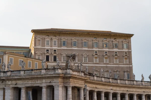 Byggnader i Vatikanen, Vatikanstaten i Rom, Italien. del av s — Stockfoto