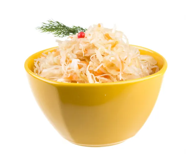 Sauerkraut - comida nacional rusa —  Fotos de Stock