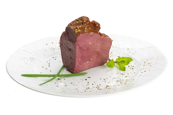 Carne affumicata — Foto Stock