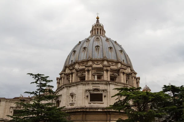 Basilica di san pietro, Vatikán, Róma, Olaszország — Stock Fotó