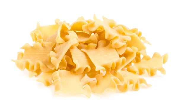 Сырая жёлтая итальянская паста — стоковое фото