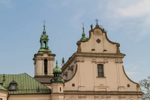 Cathedral in old town of Cracow — Stock Photo, Image