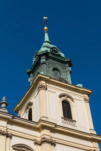 Heilig-Kreuz-Kirche (kosciol swietego krzyza), Warschau, Polen — Stockfoto