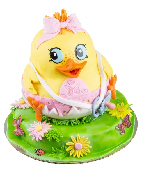 Children cake Chicken — Stock Photo, Image