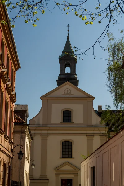 Centrum města Varšavy, Polsko — Stock fotografie