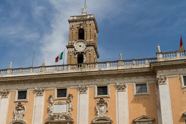 Plac Campidoglio w Rzymie — Zdjęcie stockowe