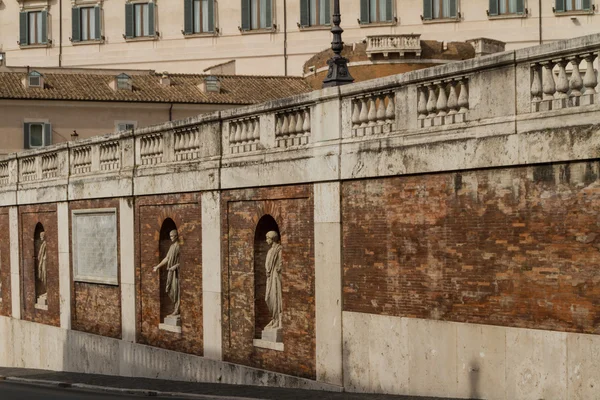 로마, consulta quirinale 광장에 있는 건물. — 스톡 사진