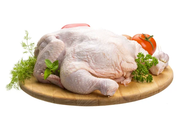 Uncoocked chicken — Stock Photo, Image