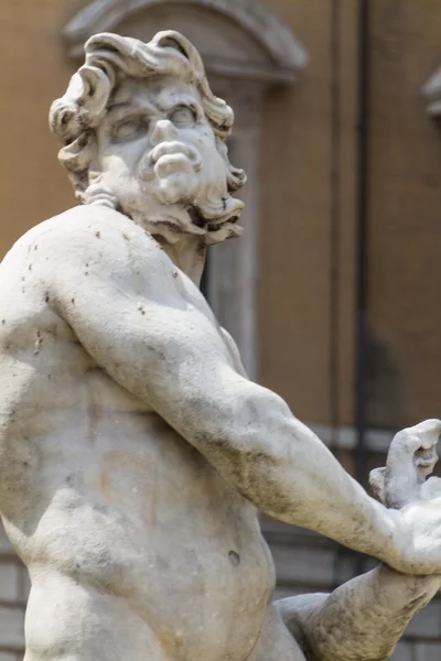 Piazza Navona, Rome, Italië — Stockfoto