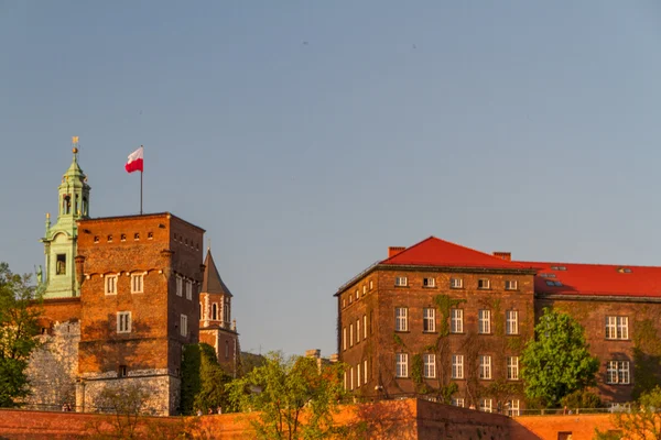 A Krarow, a Wawel királyi vár — Stock Fotó