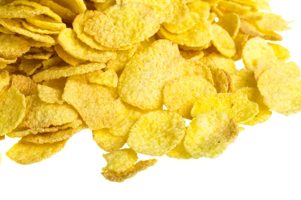 Macro de copos de maíz — Foto de Stock