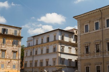 Roma, İtalya. eski şehrin tipik mimari detaylar