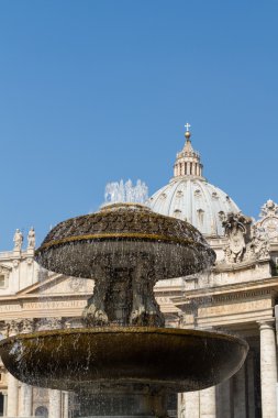 Saint peter's square, Roma, İtalya