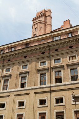 Roma, İtalya. eski şehrin tipik mimari detaylar