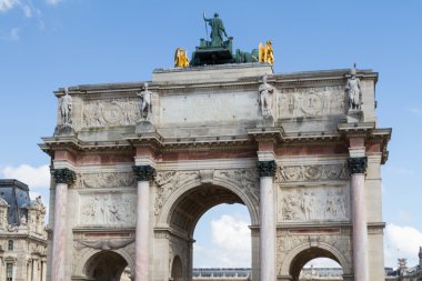 Tarihi bina Paris'te Fransa