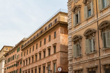 Roma, İtalya. eski şehrin tipik mimari detaylar