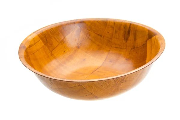 Oriental wood bowl — Stock Photo, Image