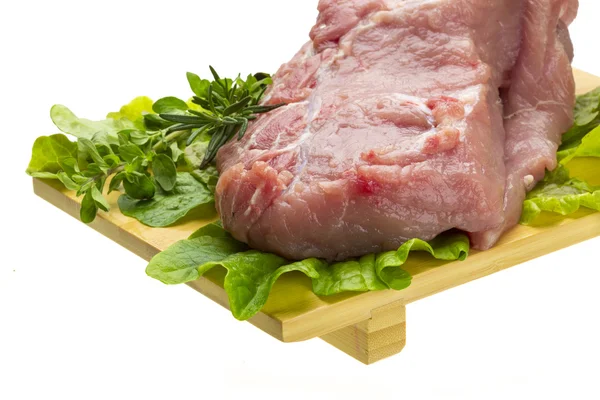 М'ясо свинина сировини — стокове фото