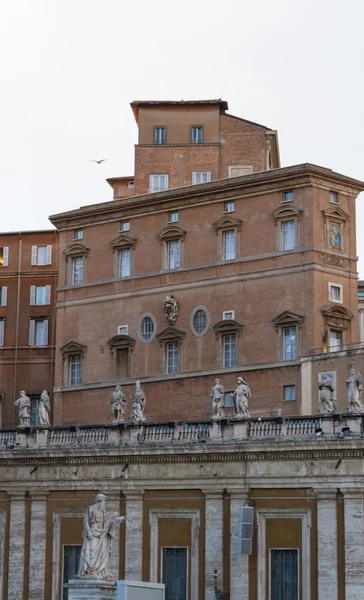 Byggnader i Vatikanen, Vatikanstaten i Rom, Italien. del av s — Stockfoto