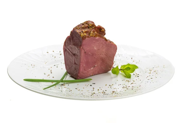 Carne affumicata — Foto Stock