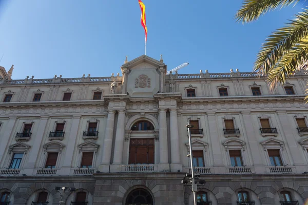 Buildings' facades of great architectural interest in the city o — Stock Photo, Image