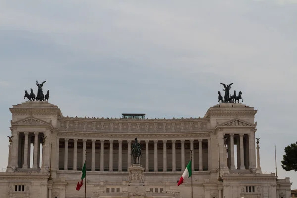 Rome, Monument National au Roi Victor Emmanuel II — Photo