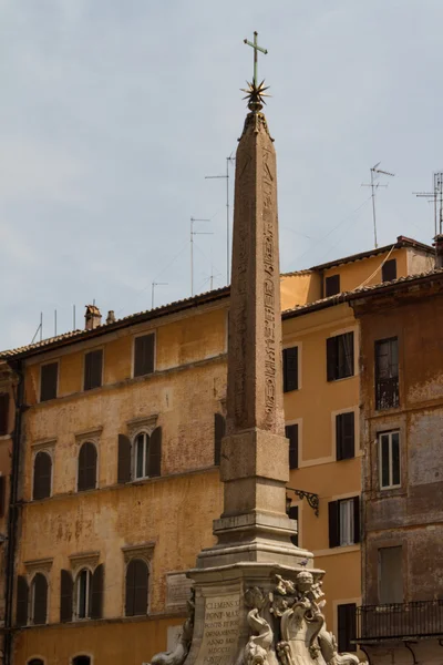 意大利罗马。老城市的典型建筑细节 — 图库照片