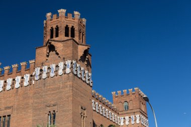 Barcelona ciudadela üç dragon castle domenech tarafından ben montaner bir