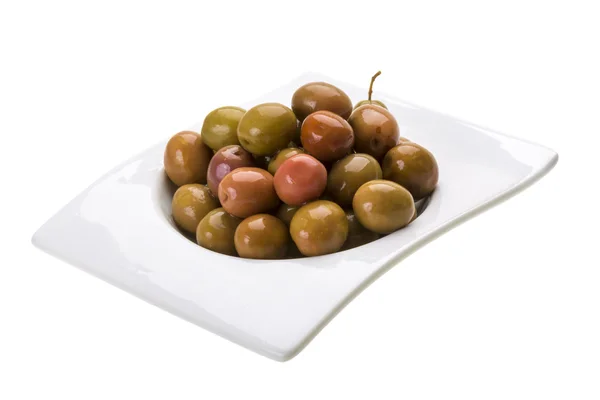 Pácolt olívabogyók — Stock Fotó