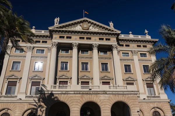 La costruzione del governo militare. Barcellona, Catalogna, S — Foto Stock