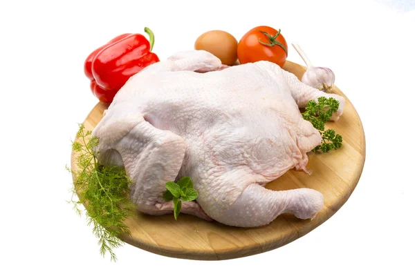 Uncoocked chicken — Stock Photo, Image