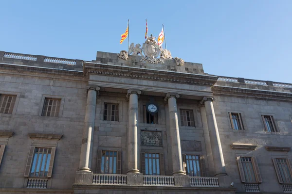 Buildings' facades of great architectural interest in the city o — Stock Photo, Image