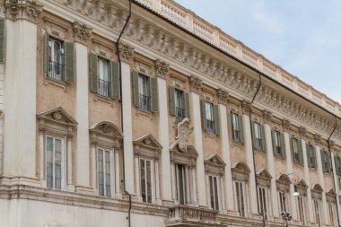Roma, İtalya. eski şehrin tipik mimari detaylar