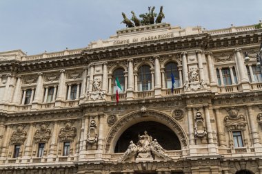 Roma, İtalya. eski şehrin tipik mimari detaylar