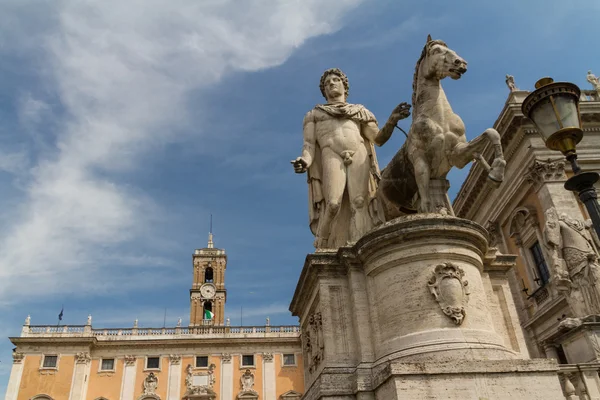 Campidoglio náměstí v Římě — Stock fotografie